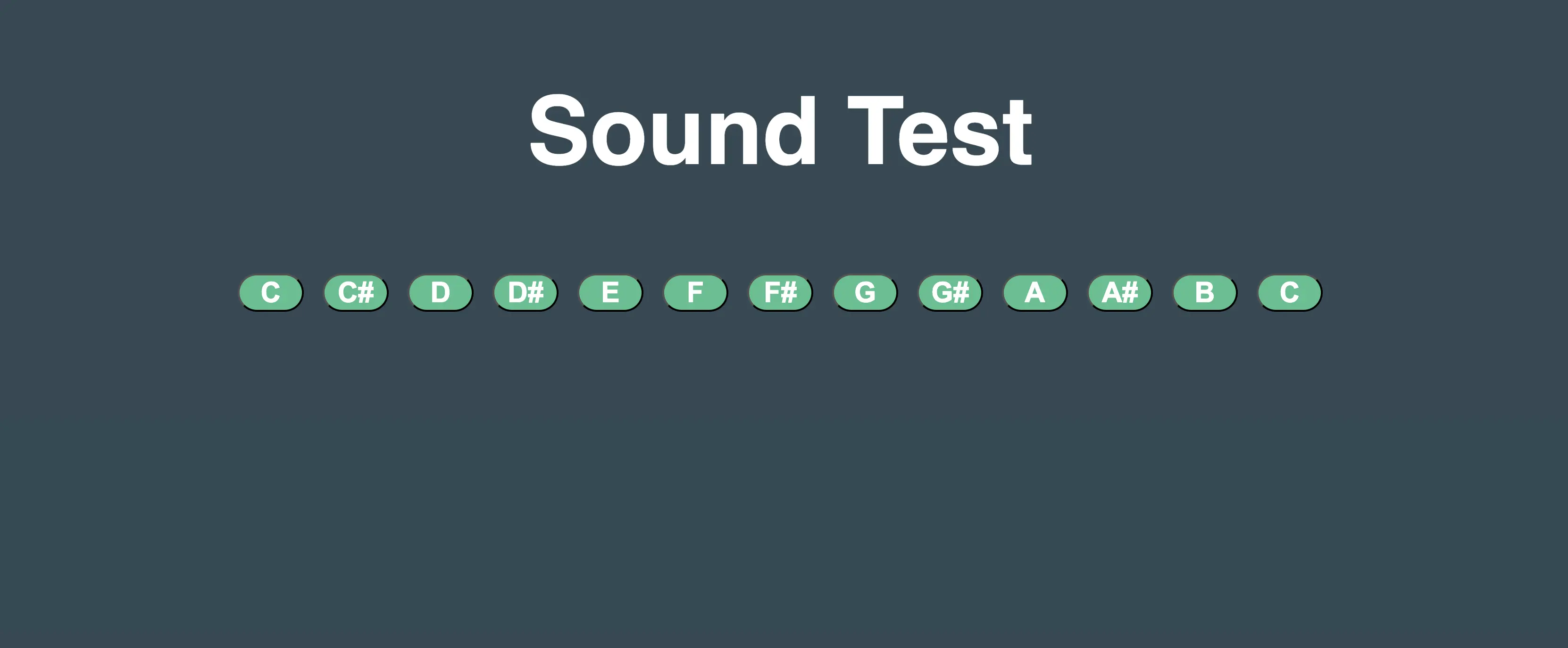 Sound Test